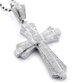 Fashion Cross Pendants 925 bijoux en argent sterling en gros